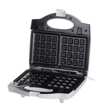 Esperanza Sandwich maker Esperanza EKT006W, 700 W, bel, z non-stick ploščami, za enostavno pripravo sendvičev in vafljev.