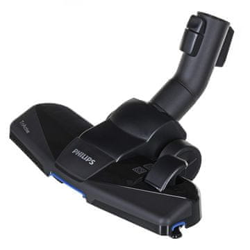 Philips Philips sesalnik 3000 serije, 900W, 99,9% učinkovitost pri odstranjevanju prahu, torbasti, črno-modra barva