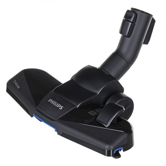 Philips Philips sesalnik 3000 serije, 900W, 99,9% učinkovitost pri odstranjevanju prahu, torbasti, črno-modra barva