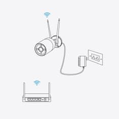 Reolink Reolink W430 - 4K Zunanja Kamera, Wi-Fi 6, 5X Optični Zoom, Prepoznavanje Osebe/Vo vehicle/Živali, Barvna Nočna Vizija
