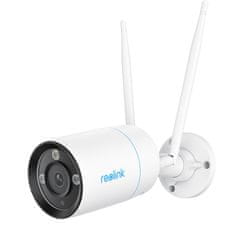 Reolink Reolink W330 - 4K Wi-Fi 6 kamera z barvno nočno vizijo, detekcijo oseb/vozil/živali, IP67, brezžična in žična povezava