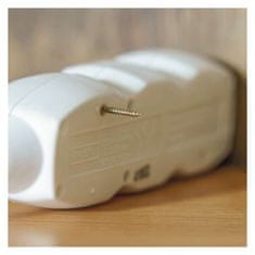 Emos Podaljšek 5 m / 4 vtičnice / beli / PVC / 1,5 mm2