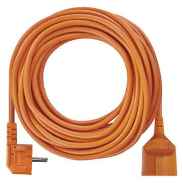 Emos Podaljšek 25 m / 1 vtičnica / oranžni / PVC / 250 V / 1,5 mm2