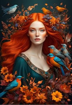 BLUEBIRD Puzzle Flora 1000 kosov