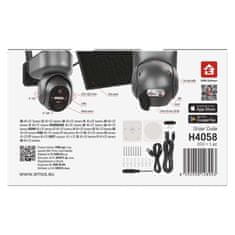 Emos GoSmart Zunanja vrtljiva kamera IP-6000 OWL, z 4G/LTE, siva