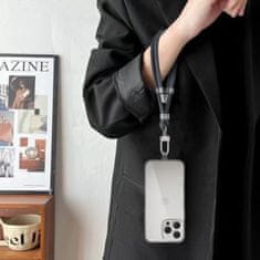 Tech-protect Wrist Strap vrvica za mobitelni telefon, siva/srebro