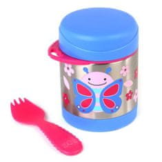 Skip hop Zoo Termoska za hrano z žlico/vilicami Butterfly 325 ml, 3r+