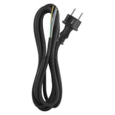 Emos Flekso kabel guma/neopren 3×1,5 mm2, 3m, črn
