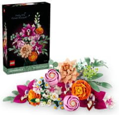 LEGO Botanicals 10342 Čudovit šopek z rožnatimi cvetovi