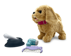 Alltoys EPEE Hišni ljubljenčki igralni set - kuža Alik bež barve.