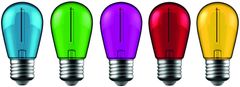 Avide 950228 Žarnice komplet LED 1W E27 5v1