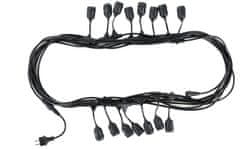 Avide 925981 Kabel za žarnice E27 - 15 vtičnic 15 m IP44