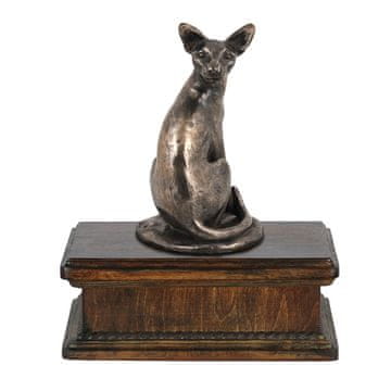 Artdog Egiptovska mau mačka - žara za mačji pepel, klasična žara s kipcem, elegantna žara z mačko znamke Art-Dog