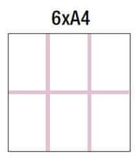 Bi-Office Oglasna omarica zunanja s ključem 6xA4 Mastervision, zunanje mere 81,6x68,8cm