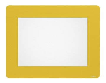 Durable Talna oznaka okvir A4, odstranljiva rumena, 10 kos