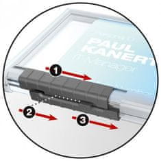 Durable Ovitek za magnetne kartice PUSHBOX s trakom, za tri kartice, 10 kos