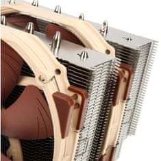 Noctua Hladilnik NH-D15, 4-pin PWM, 1500RPM, 24,6dB, TDP250W, 2x140mm
