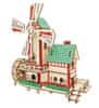 Woodcraft Lesena 3D sestavljanka Vetrni mlin