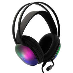 White Shark gaming slušalke GH-2444 PEACOCK črne RGB 