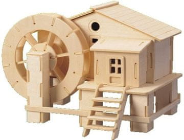 Lesena igrača, WCK 3D sestavljanka Vodni mlin
