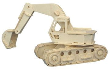 Lesena igrača, WCK 3D sestavljanka Digger