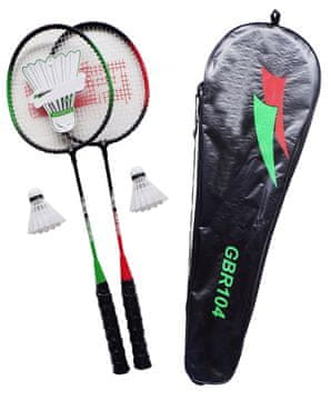 Kubisport Set za badminton Alu loparji + košara