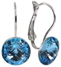 Levien Elegantni uhani Rivoli Aquamarine