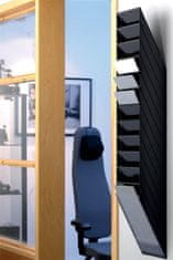 Durable Flexiboxx stenski 12 A4 črn *****