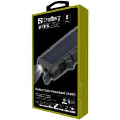Sandberg Solarna baterija Powerbank 24.000 Outdoor, 20W