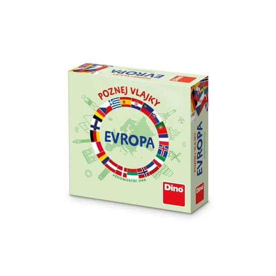 Dino Spoznaj svoje zastave: Evropa - potovalna igra