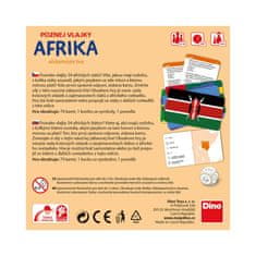 Dino Spoznaj zastave: Afrika - Potovalna igra