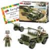 SLUBAN BLOKOV DRUGE SVETOVNE VOJNE Jeep Willys Cannon 143 - B0853