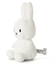 Bon Ton Toys Miffy ECO Corduroy zajček mehka igrača, 70 cm, umazano bela (868)