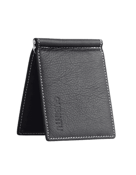 TOŠN Moška denarnica Gubintu črna