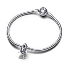 Pandora Srebrna kroglica Moments Space Rocket Love 792831C01
