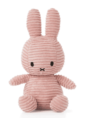 Bon Ton Toys Miffy ECO Corduroy zajček mehka igrača, 70 cm, roza (872)