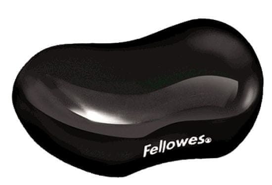 Fellowes Podloga za zapestje CRYSTAL gel črna