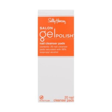 Sally Hansen Salon Gel Polish Nail Cleanser Pads Set čistilni robčki za nohte 20 kos