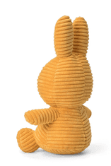 Bon Ton Toys Miffy ECO Corduroy zajček mehka igrača, 23 cm, rumena