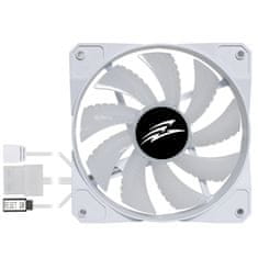 Evolveo 12FMW ventilator 120mm, ARGB, beli okvir, glavni