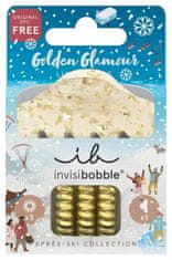 Invisibobble Set lasnih dodatkov Apres Ski Golden Glamour