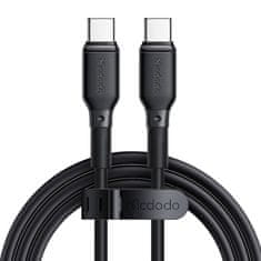Mcdodo GaN Mcdodo CH-1543 omrežni polnilnik, 2x USB-C, 1x USB, 67 W + kabel USB-C do USB-C 2 m (črn)