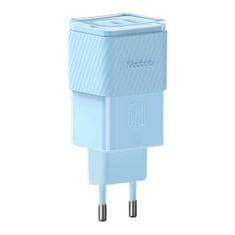 Mcdodo GaN 67W omrežni polnilec Mcdodo CH-1503 2x USB-C, USB-A (modri)