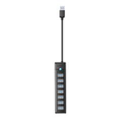 Orico Orico PW7U USB na 7x USB 3.0 adapter Hub (črn)