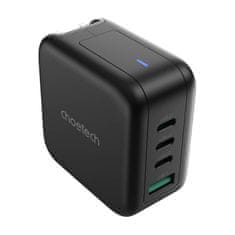 Choetech Choetech PD6055 70W omrežni polnilnik GaN z adapterji za ZDA, EU, UK in AU