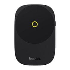BASEUS Nosilec s polnilnikom in hlajenjem Baseus MagPro II Ultra-Thin (črn)