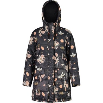 Maloja Jakne uniwersalne črna Wintermantel Fossanm Urban Puffer Coat