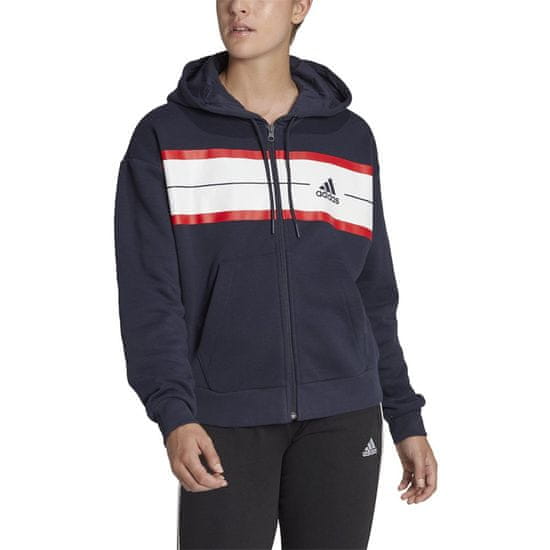 Adidas Športni pulover Essentials Pinstripe Block Fleece