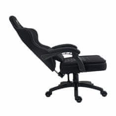 White Shark gaming stol AUSTIN črn