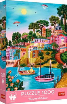 Trefl Puzzle Premium Plus The Art of Color: Syros, Grčija 1000 kosov